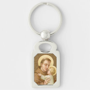 H. Antonius van Padua & Christuskind (JM 05) Recto Sleutelhanger