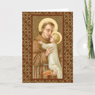 H. Antonius van Padua & het Christuskind (JM 05) Kaart