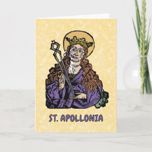 H. Apollonia met getrokken tand (Neurenberg) Kaart