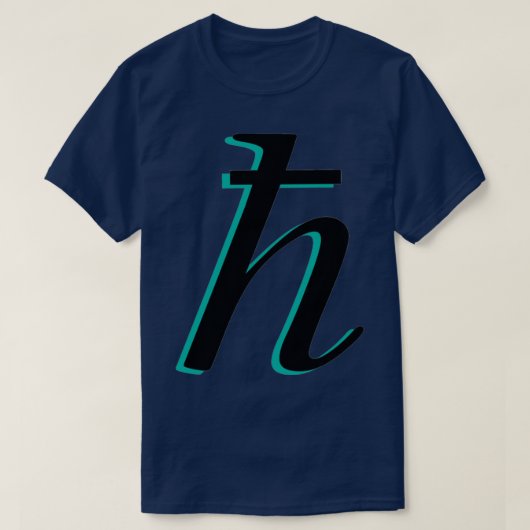 h bar t-shirt (Design voorkant)