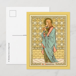 H. Barnabas de apostel (RLS 02) Briefkaart 2