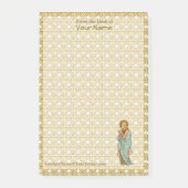 H. Barnabas de apostel (RLS 02, stijl 2) 4"x6" Post-it® Notes (Voorkant)