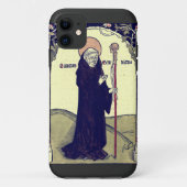 H. Benedictus van Nursia Patroon van Europa Kathol Case-Mate iPhone Case (Achterkant)