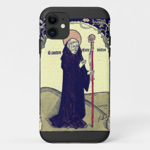 H. Benedictus van Nursia Patroon van Europa Kathol Case-Mate iPhone Case