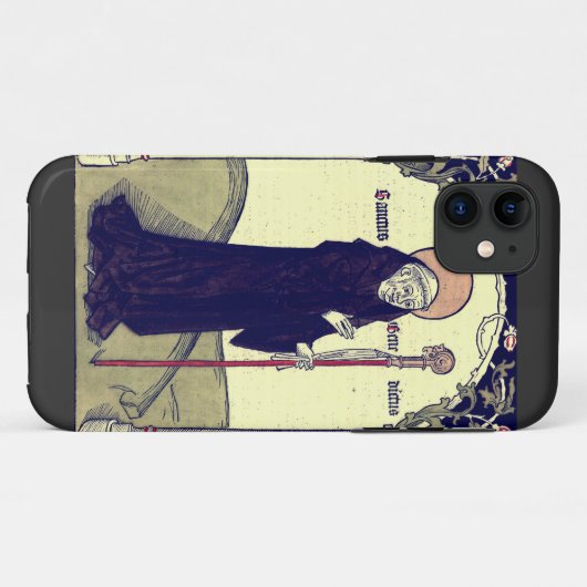 H. Benedictus van Nursia Patroon van Europa Kathol Case-Mate iPhone Case (Achterkant (horizontaal))