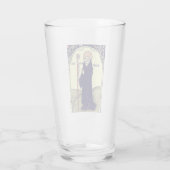 H. Benedictus van Nursia Patroon van Europa Kathol Glas (Achterkant)