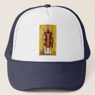 H. Bonifatius van Mainz - Patroon van Opvoeders Trucker Pet