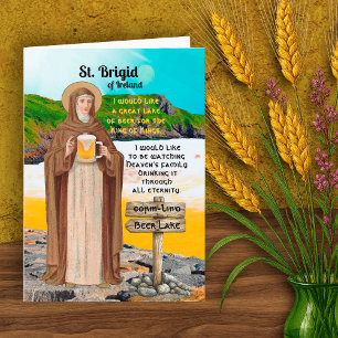 H. Brigida van Ierland en haar biermeer Kaart
