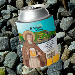 H. Brigida van Ierland en haar meer van bier Blikjeskoeler