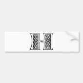 H BUMPERSTICKER (Voorkant)