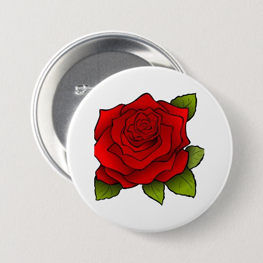 H.Buttonnen Ronde Button 7,6 Cm (Voorkant /achterkant)