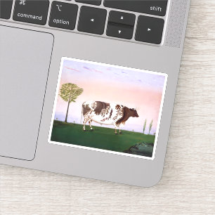 H. Call Prize Bull Sticker