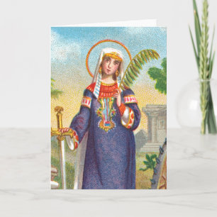 H. Catharina van Alexandrië in Egyptische kledij Kaart