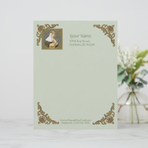 H. Catharina van Siena (BK 19) (Stijl 2, Blad A) Briefhoofd