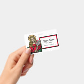 H. Cecilia met het hymnebord (Neurenberg) Badge (Handheld)