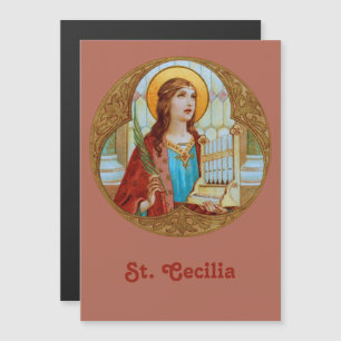 H Cecilia van Rome (BK 003) Magnetische wenskaart