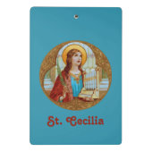H. Cecilia van Rome (BK 003) Mini Klembord (Achterkant)