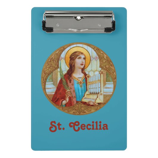 H. Cecilia van Rome (BK 003) Mini Klembord (Voorkant)