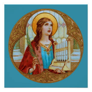 H. Cecilia van Rome (BK 003) Perfect Poster
