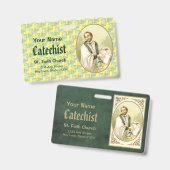 H. César de Bus (SLE 001) Badge (Voor- en achterkant)