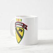 H Co, 75th Infantry - Ranger - 1st Cav, Vietnam Koffiemok (Voorkant links)