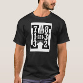 H Code van het stadsgebied T-shirt (Voorkant)