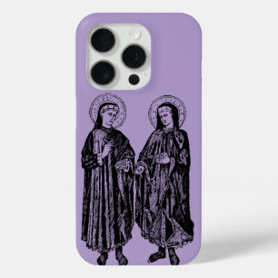 H. Cosmas en Damianus Patroonheiligen van de gezon iPhone 15 Pro Case