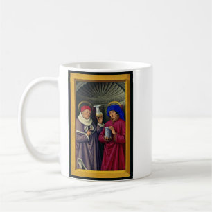 H. Cosmas en Damianus Patroonheiligen van de gezon Koffiemok