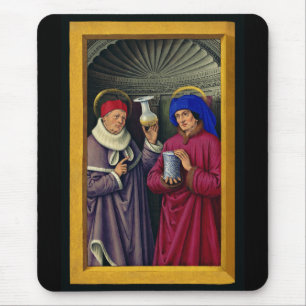 H. Cosmas en Damianus Patroonheiligen van de gezon Muismat
