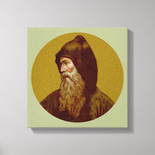 H. Cyril de monnik (M 002) Canvas Afdruk (Voorkant)