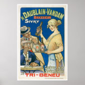 H. Daublain Vandam Sivry  Beer and Art Poster (Voorkant)