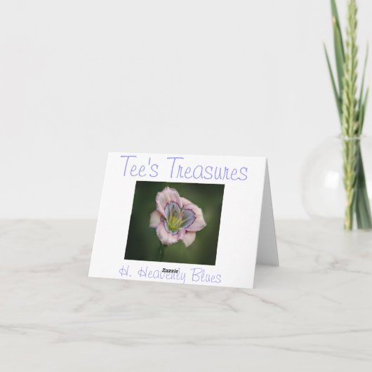 H. de hemelse Kaart van de Nota van Blauw (Achterkant)