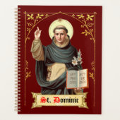 H. Dominicus predikend (BEN 002) Planner (Voorkant)