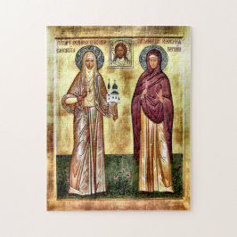H. Elisabeth de Nieuwe Martelares Orthodoxe Icoon Legpuzzel