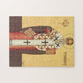 H. Epiphanios van Cyprus Orthodoxe Christelijke Ic Legpuzzel (Horizontaal)