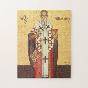 H. Epiphanios van Cyprus Orthodoxe Christelijke Ic Legpuzzel