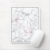 H&F System Map Mousepad Muismat (Met muis)