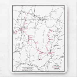H&F System Map Mousepad Muismat