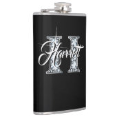 H Faux Diamond Monogram Heupfles (Rechts)