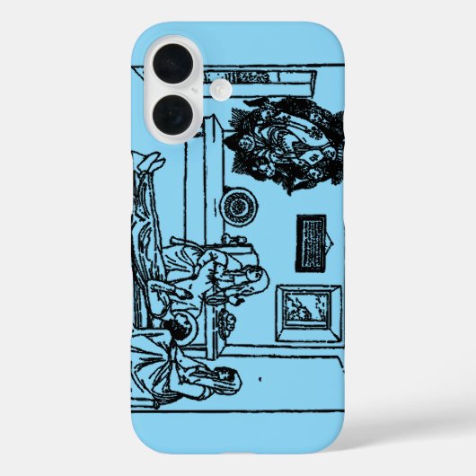 H. Fina Italiaans christelijk meisje Case-Mate iPhone Case (Achterkant)