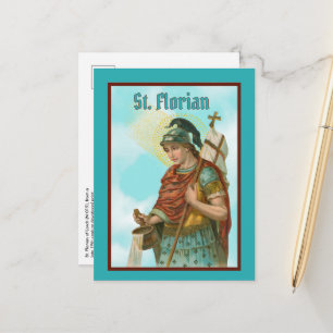 H. Florian met emmer (helder weer; M 019) Postc Briefkaart
