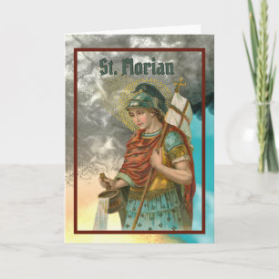 H. Florian met emmer (Rook; M 019) Kaart