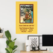 H. Florian met emmer (Rook; M 019) Poster (Thuiskantoor)
