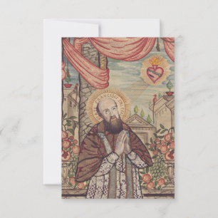 H. Franciscus de Sales Heilige kaart