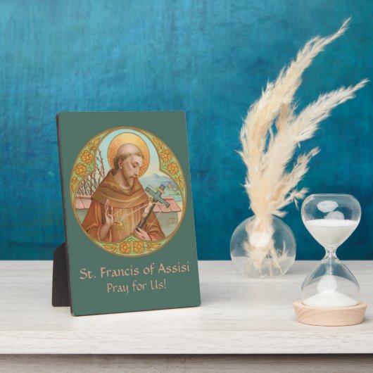 H. Franciscus van Assisi (BK 002) 13x18 cm Fotoplaat (Zijkant)