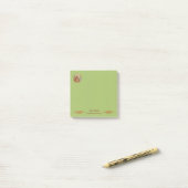 H. Franciscus van Assisi (BK 002) 3"x3" Post-it® Notes (Op bureau)