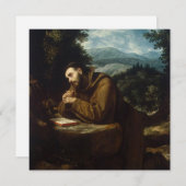 H. Franciscus van Assisi door Cigoli Feestdagenkaart (Voorkant / Achterkant)