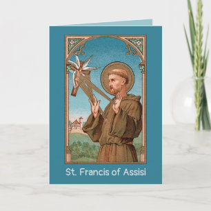 H. Franciscus van Assisi, Pater Seraphicus (SAU 04 Kaart