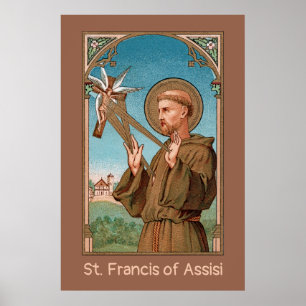H. Franciscus van Assisi, Pater Seraphicus (SAU 04 Poster