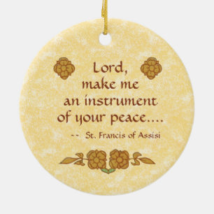 H. Franciscus van Assisië (BK 002) Keramisch Ornament